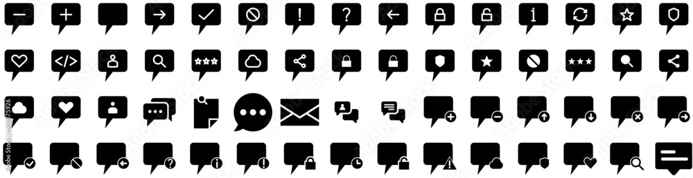 Set Of Communication Icons Isolated Silhouette Solid Icon With Business, Information, Communication, Chat, People, Concept, Connection Infographic Simple Vector Illustration Logo Set Of Communication Icons Isolated Silhouette Solid Icon With Business, Information, Communication, Chat, People, Concept, Connection Infographic Simple Vector Illustration Logo