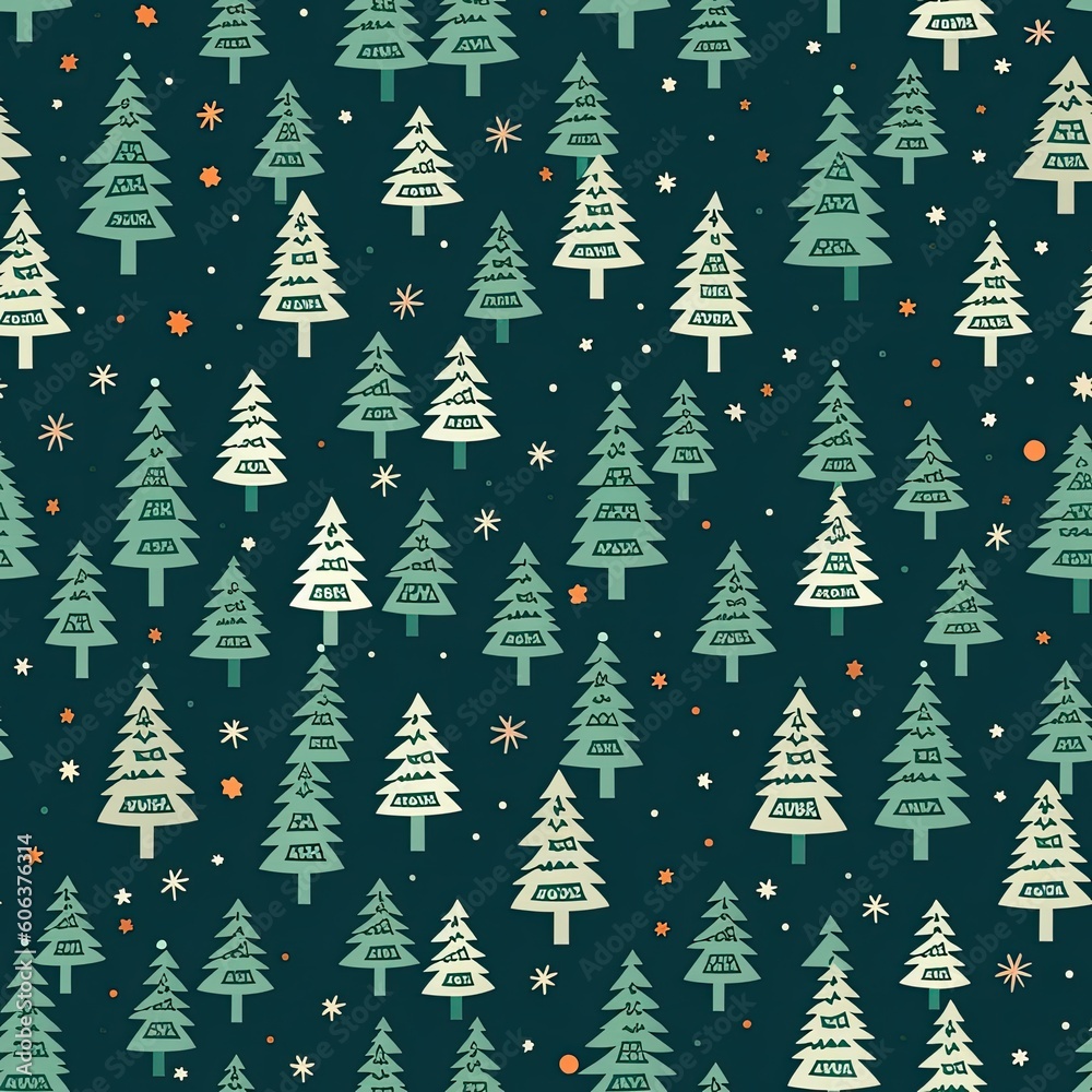 christmas pattern seamless background for textiles, fabrics, covers, wallpapers, print, gift wrapping and scrapbooking