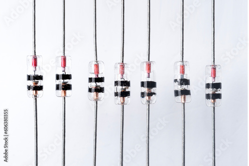 Картината върху платно Vintage germanium diode set