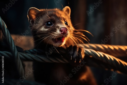 Marten's Encounter with a Cable