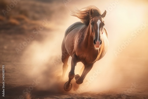 Horse in Motion - AI Generated © Arthur