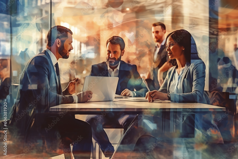 young_business_people_talking young_business_people_talking
