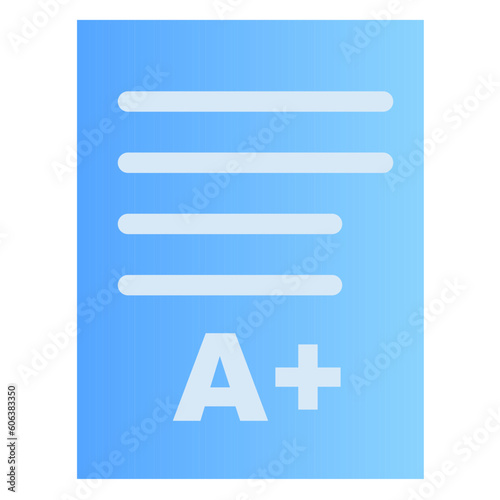 Exam Icon represent assessments and examinations, denoting evaluation, testing, and measuring knowledge and skills