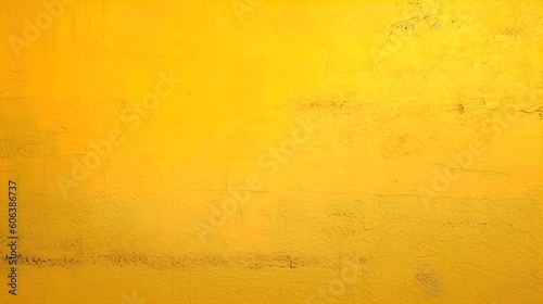 Yellow Background, wallpaper for design. copy space. Generative AI