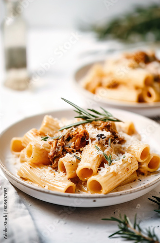 Creamy Italian Rigatoni with Caramelized Onions
