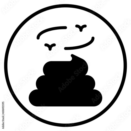 poo glyph icon