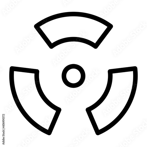 toxic line icon