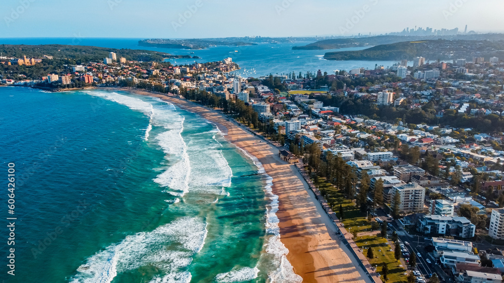 Manly Beach Sydney Australia - Drone Footage