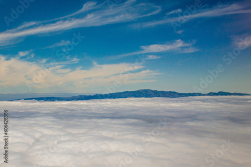 Roque Nublo above clouds