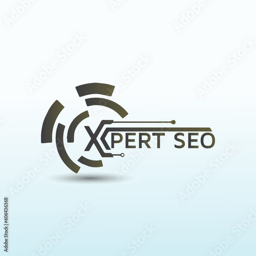 Modern logo design with X pert expert word