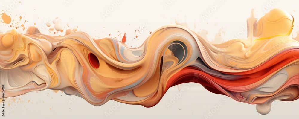 Abstract Line Art Design Background Composition Generative AI Abstract Line Art Design Background Composition Generative AI