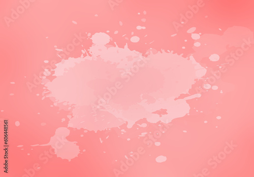 Top view  Abstract blurs watercolor ink splash brush white pink colour background texture design blank for text  Web background concept or brochure  illustration  gradiant backdrop  stock photo