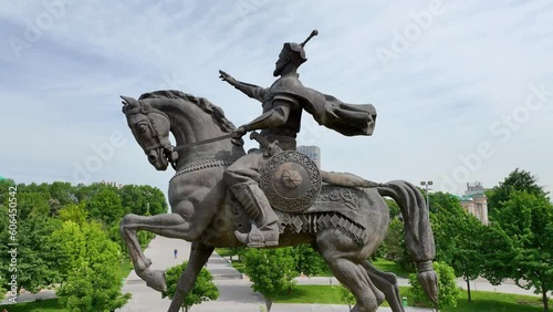 Amir Timur Square in Tashkent photo