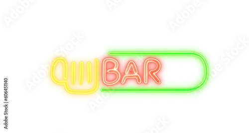 Bar Beer neon sign