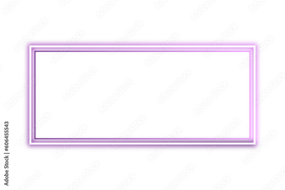 Neon purple frame png. Glowing frame on transparent background. Neon purple frame png. Glowing frame on transparent background.