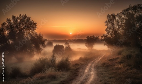 sunrise over the river HD 8K wallpaper Stock Photography Photo Image