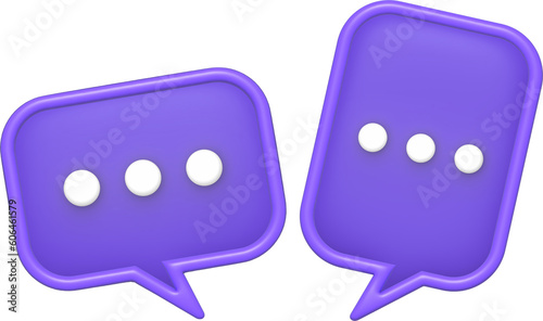 talk chat bubble speak icon