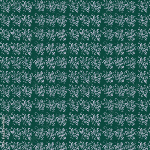green knitted background pattern design