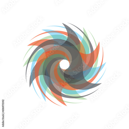 Vortex logo symbol icon illustration