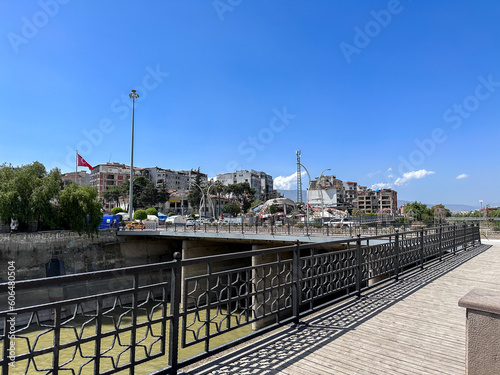 Old narrow streets after the earthquake in Hatay Antakya, Saray Street Hatay, Turkey
