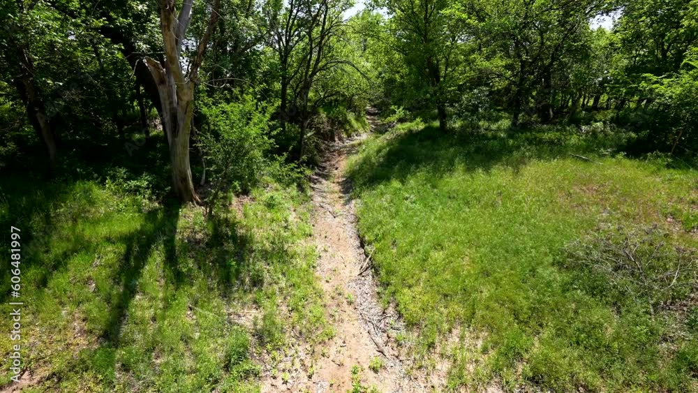 dry river creek bed snakes through the prairie dry river creek bed snakes through the prairie
