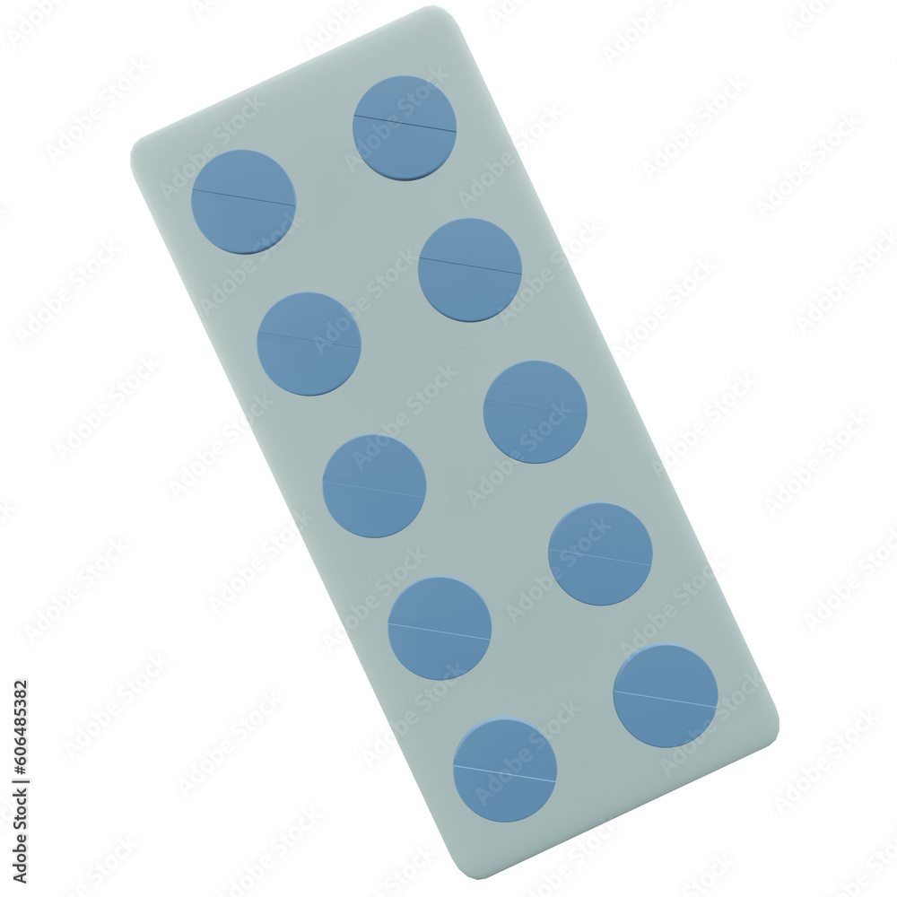 tablet strips, medical icon illustration tablet strips, medical icon illustration