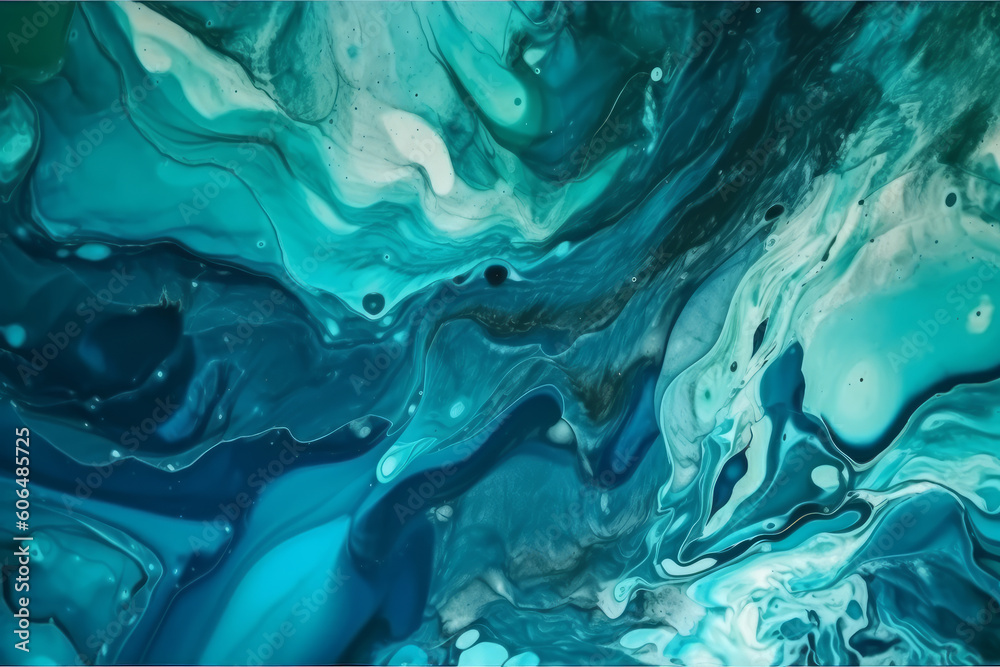 Ai generated illustration of abstract watercolor background