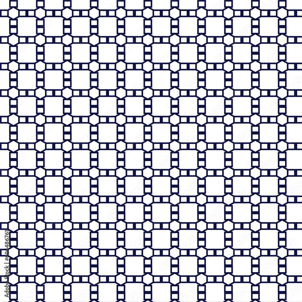 Fototapeta premium BLUE AND WHITE MODERN PATTERN DESIGN