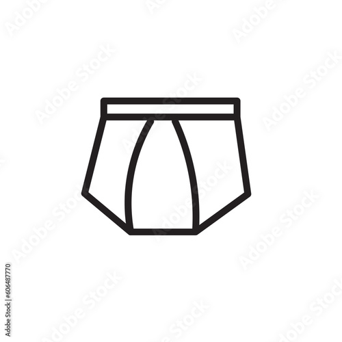 Pantie Underpants Women Outline Icon