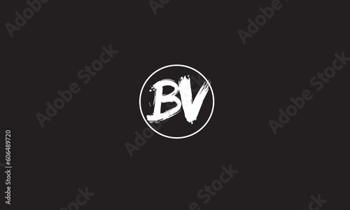 BV, VB, V, B Abstract Letters Logo Monogram	