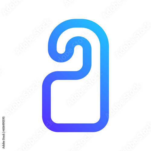 do not disturb gradient icon