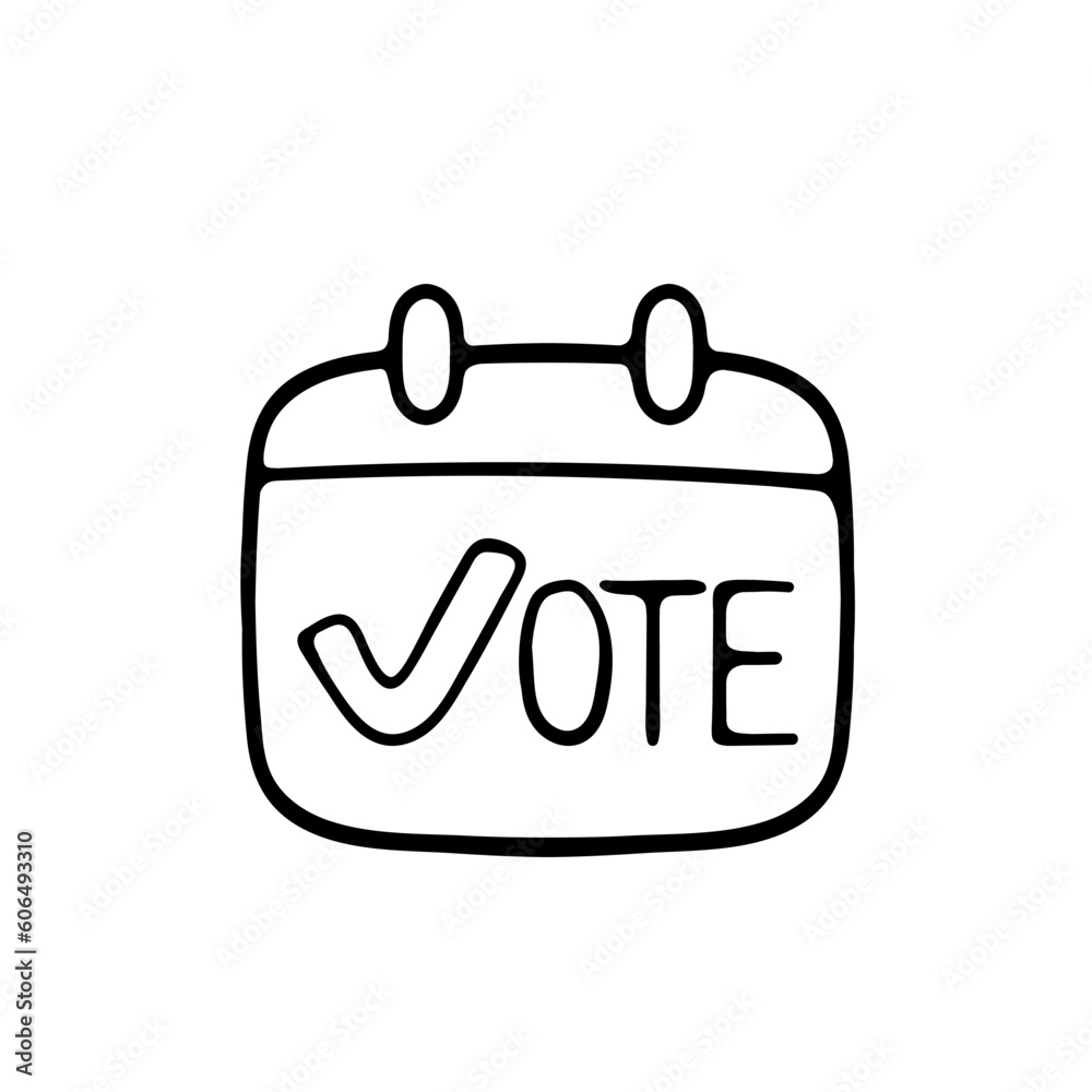 Comprehensive set of voting and election icons. Ballot casting. Political decision-making concept. Vector line icon for Business Comprehensive set of voting and election icons. Ballot casting. Political decision-making concept. Vector line icon for Business