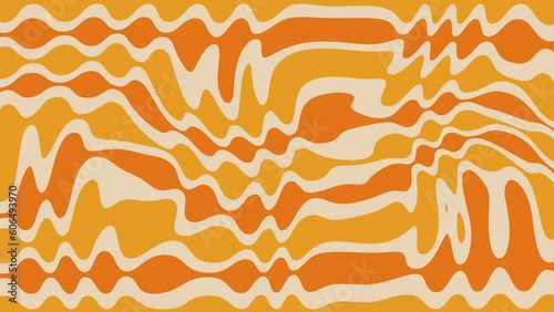 Retro Wallpaper Psychedelic Wave Pattern Animation Moving Texture