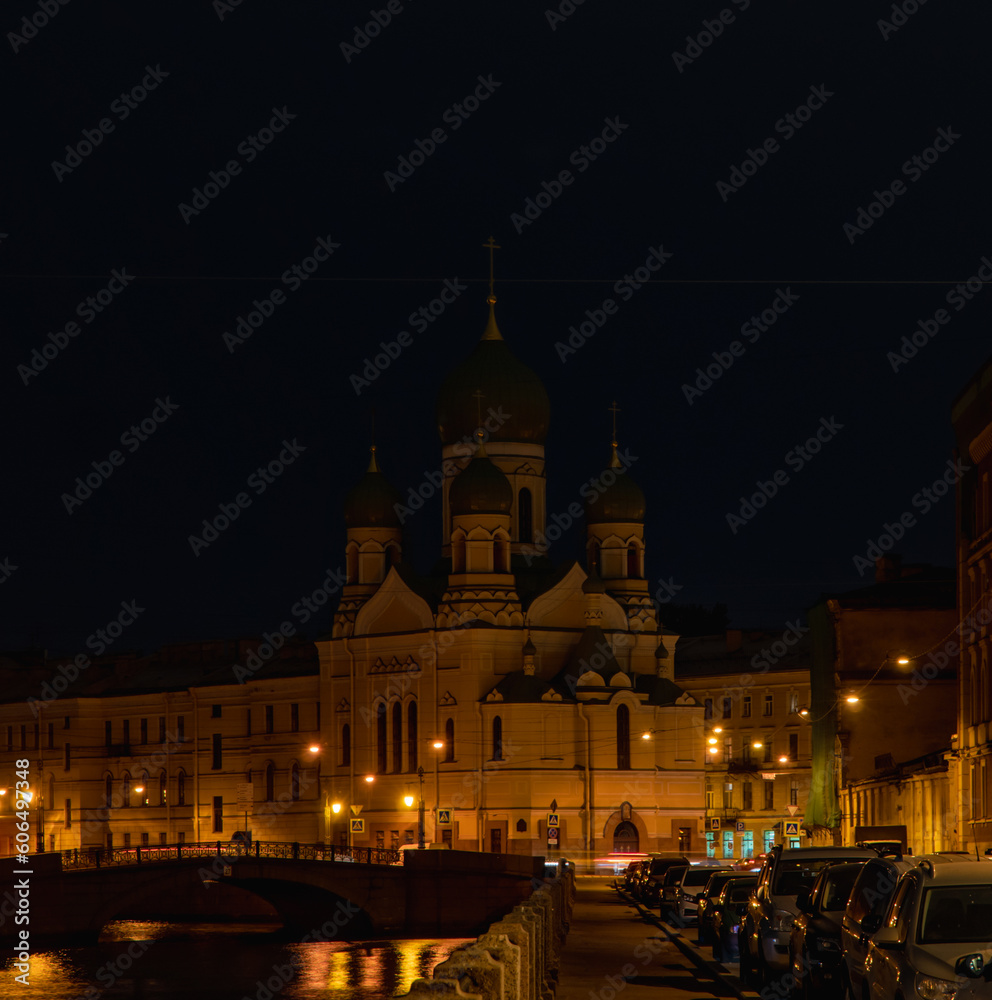 Saint Petersburg at night