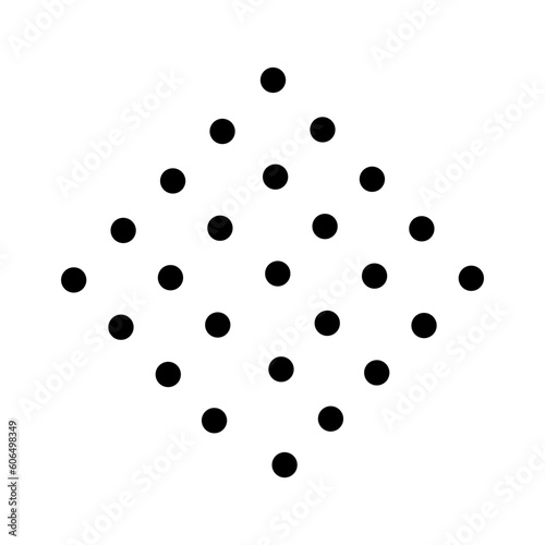 Minimalist Dotted Shapes Set Collection
