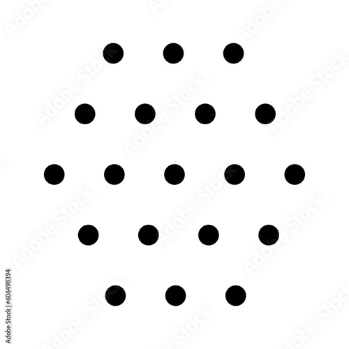 Minimalist Dotted Shapes Set Collection