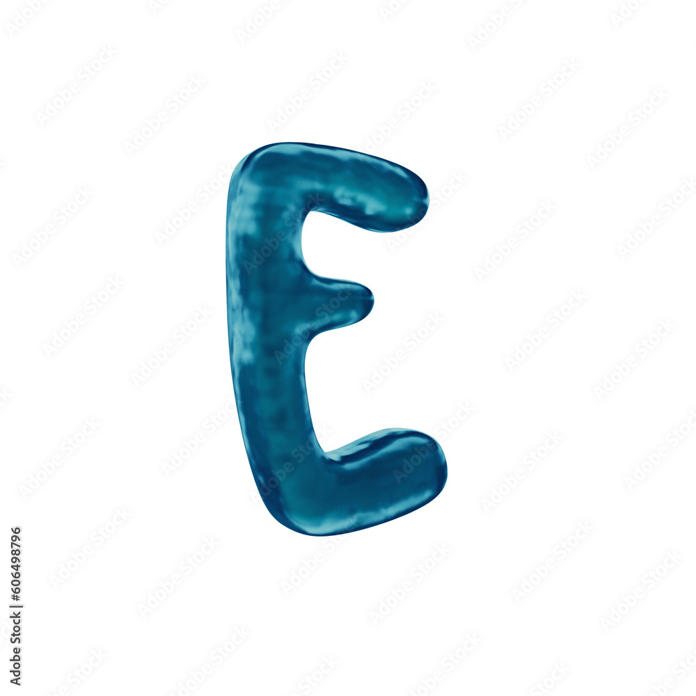 Water Dancing 3D Alphabet or PNG Letters Water Dancing 3D Alphabet or PNG Letters