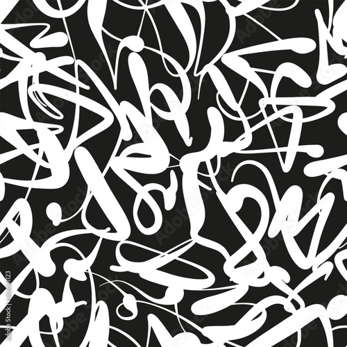 Abstract elements seamless pattern , vector print design