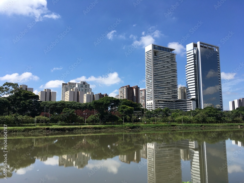 Fototapeta premium Sao Paulo Rio Pinheiros