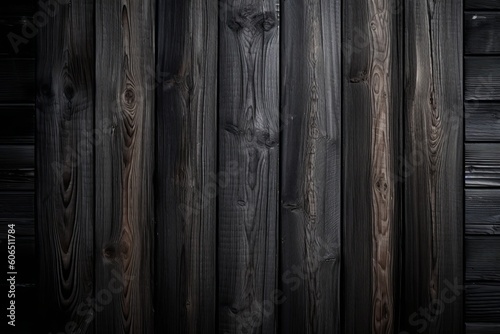 design of dark wood background  old wood background  Generative AI