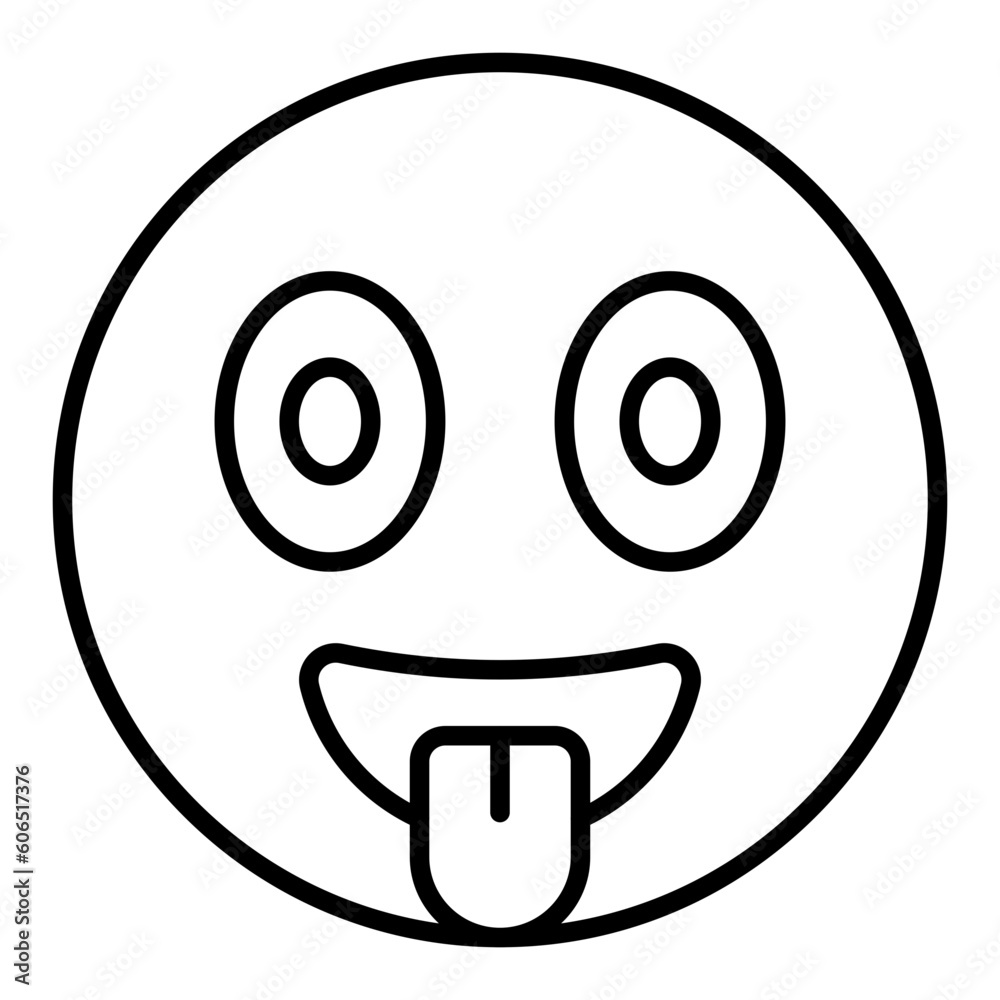 Tongue Out Icon Tongue Out Icon