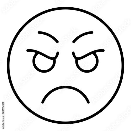 Scowl Icon