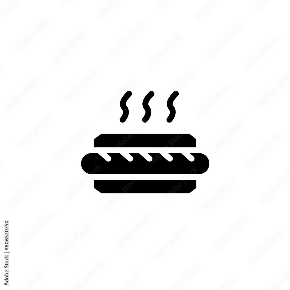 Bread Food Hot Solid Icon Bread Food Hot Solid Icon