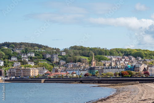 Rothesay town on the Isle of Bute, Scotland