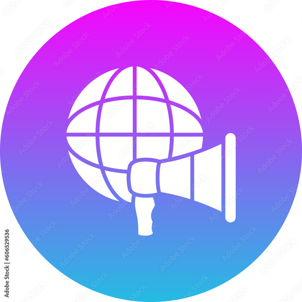 Global Marketing Icon Global Marketing Icon