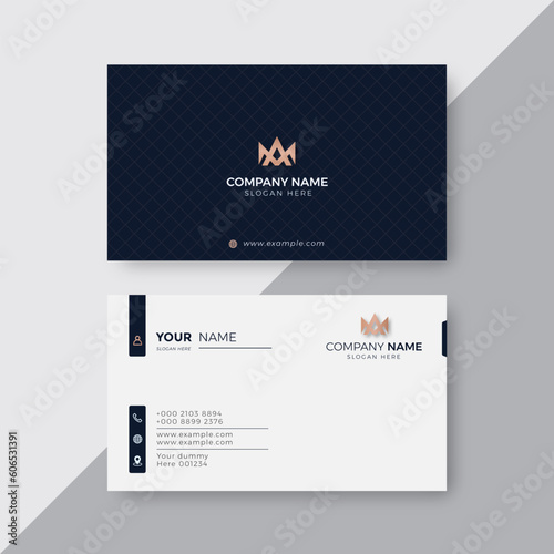 Professional Elegant Modern Business Card Design Template