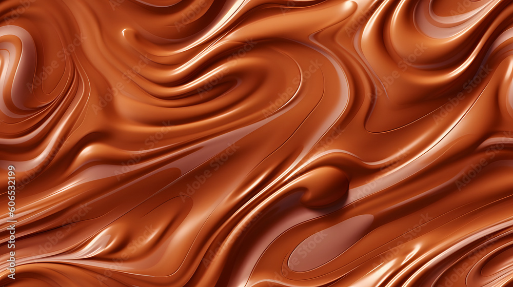 Chocolate close up, Ai generative Chocolate close up, Ai generative