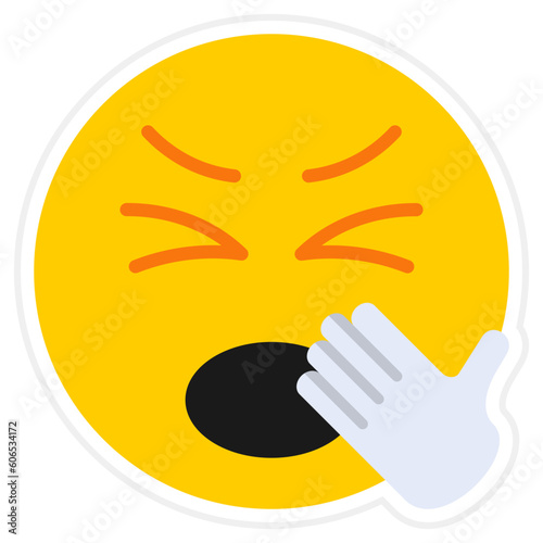 Yawn Icon