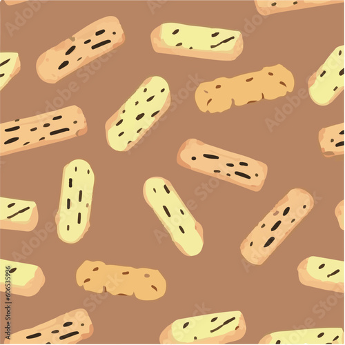cute simple biscotti pattern, cartoon, minimal, decorate blankets, carpets, for kids, theme print design
