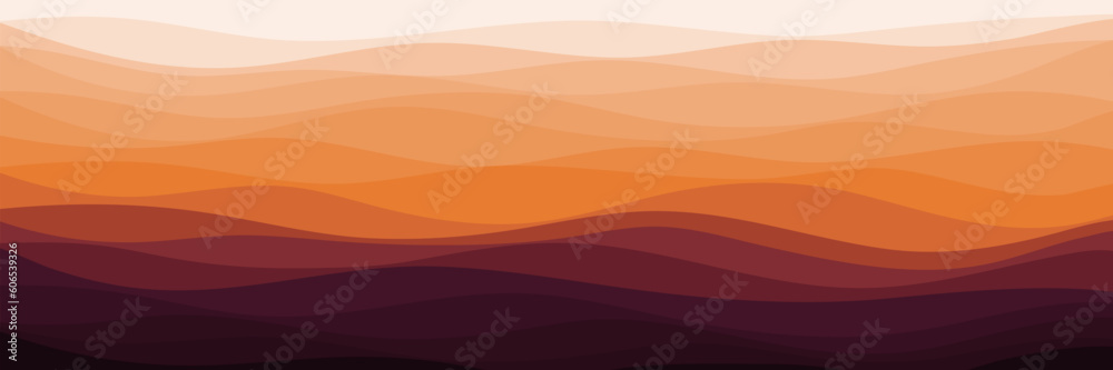 abstract bright color wave pattern vector illustration for wallpaper, background, backdrop design, and design template	